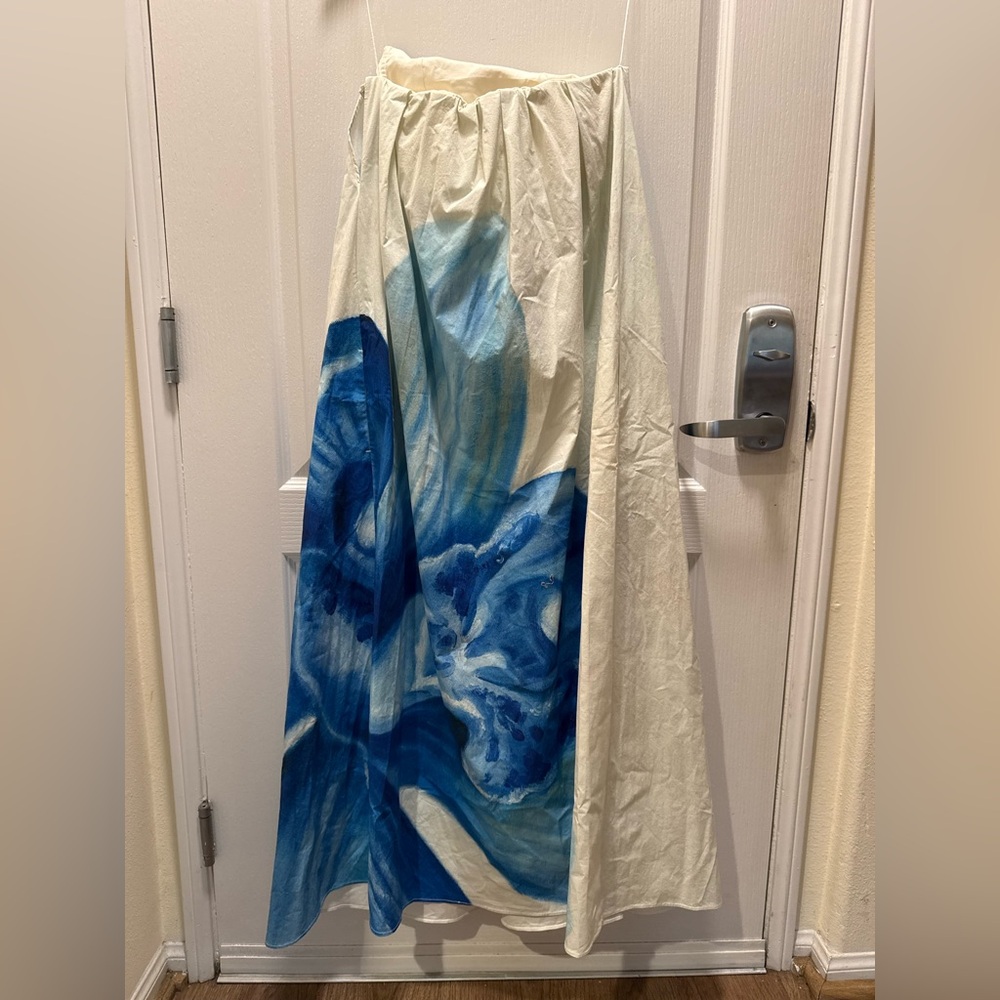 Significant Other Olea Maxi Dress in blue Floral Print Size 4 NWT - Picture 9 of 10